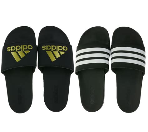 adidas badeschuhe weiss gold|adidas badelatschen.